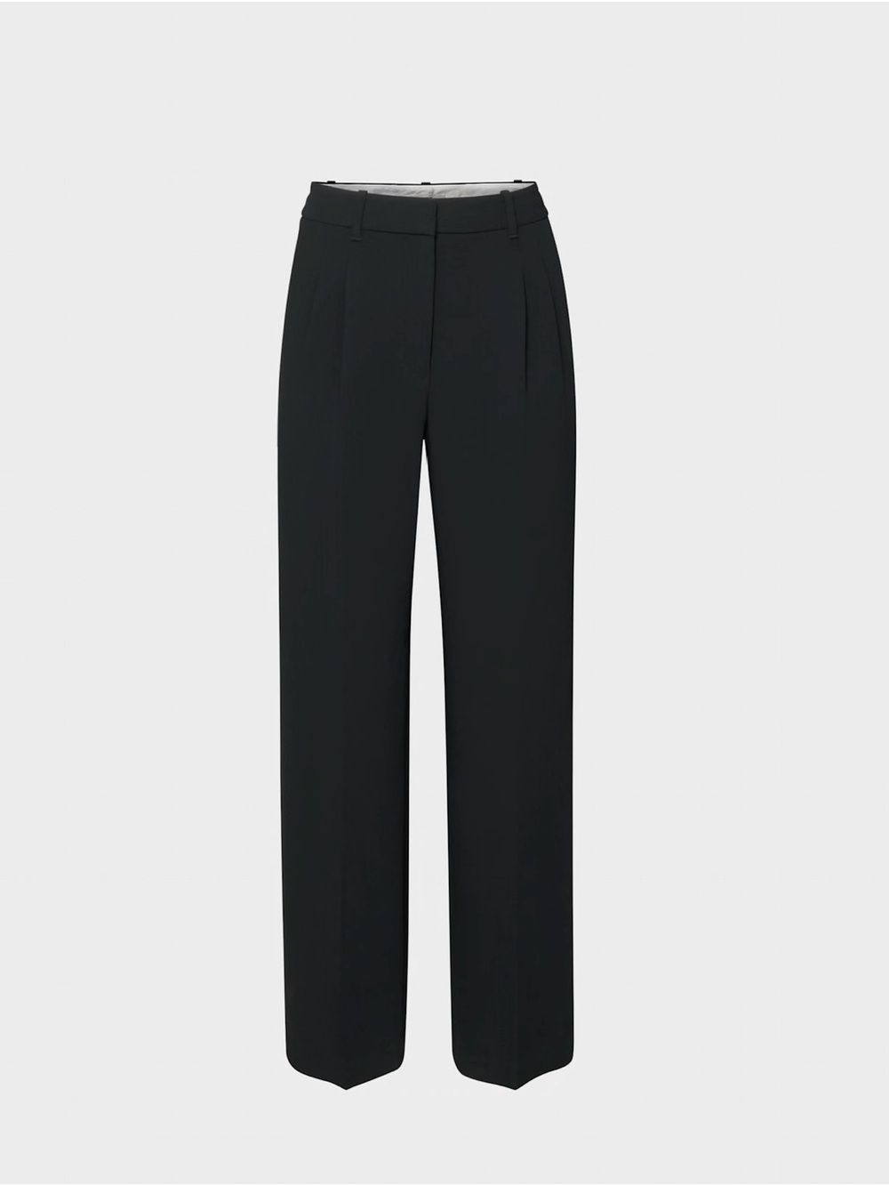 Aritzia High-Rise Tailored Effortless Pants Black